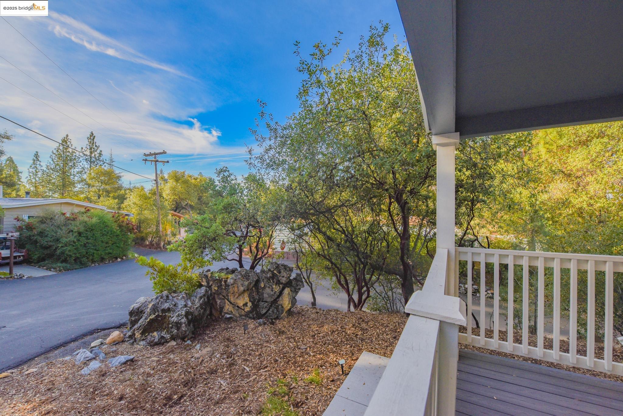 10956 Green Street Columbia, CA 95310 - Photo 27 of 45 View of yard featuring a porch