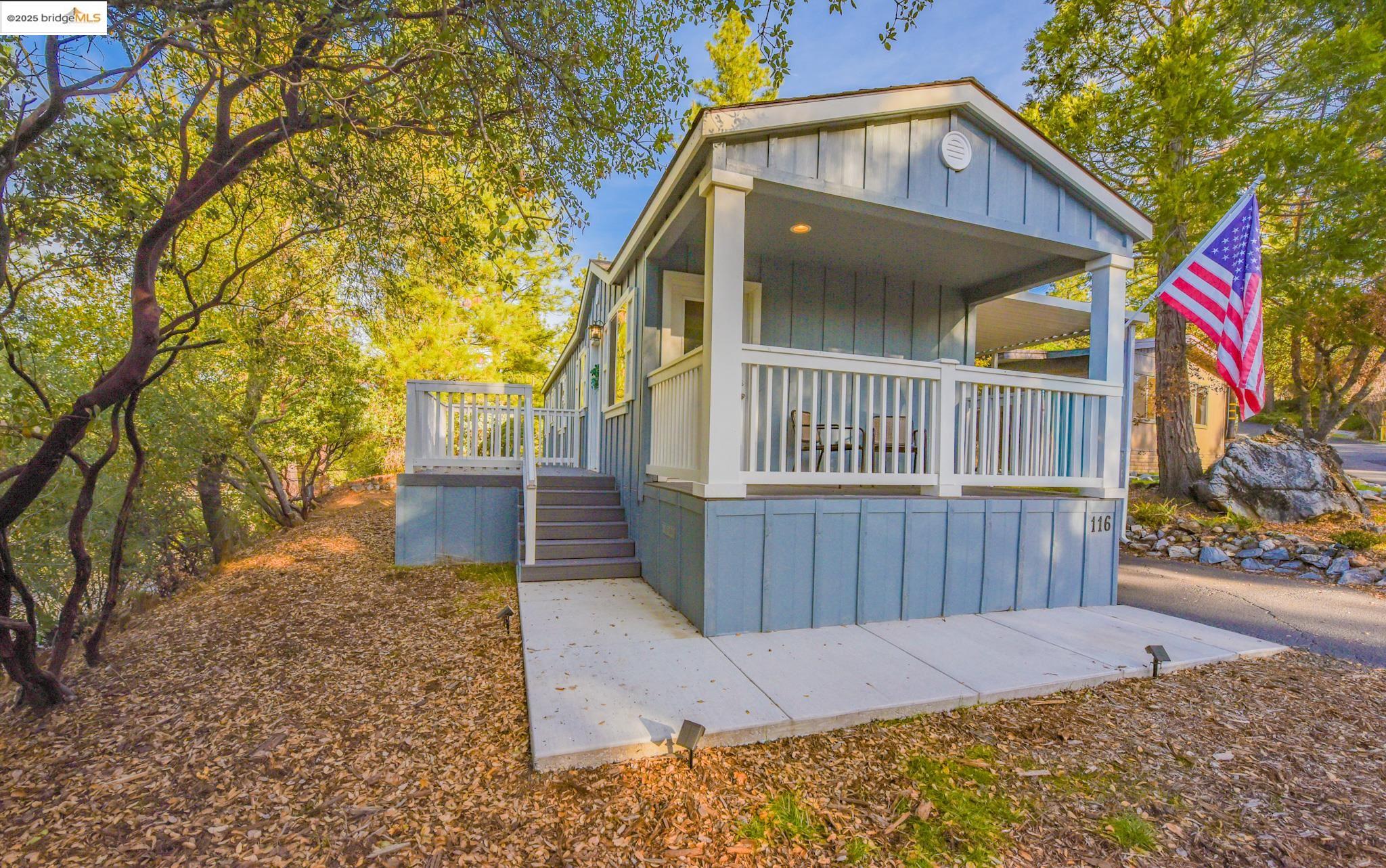 10956 Green Street Columbia, CA 95310 - Photo 30 of 45 View of front of house with covered porch