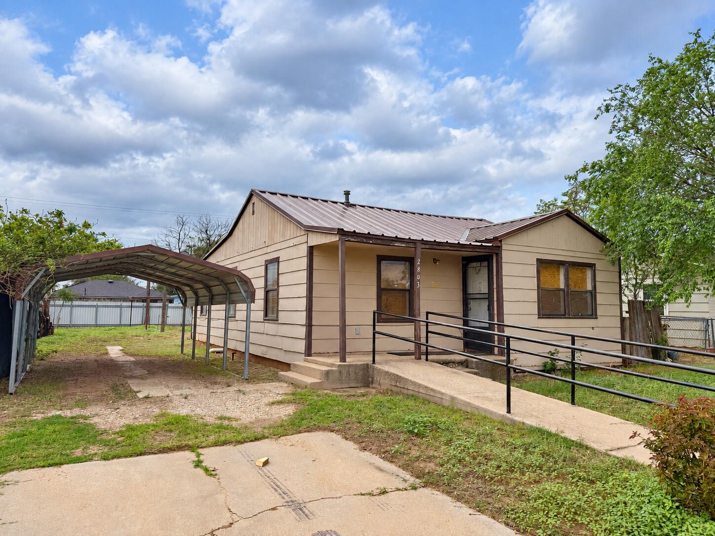 2803 Bates Street Lubbock, TX 79415 - Photo 1 of 10 Enhanced real estate listing photograph-