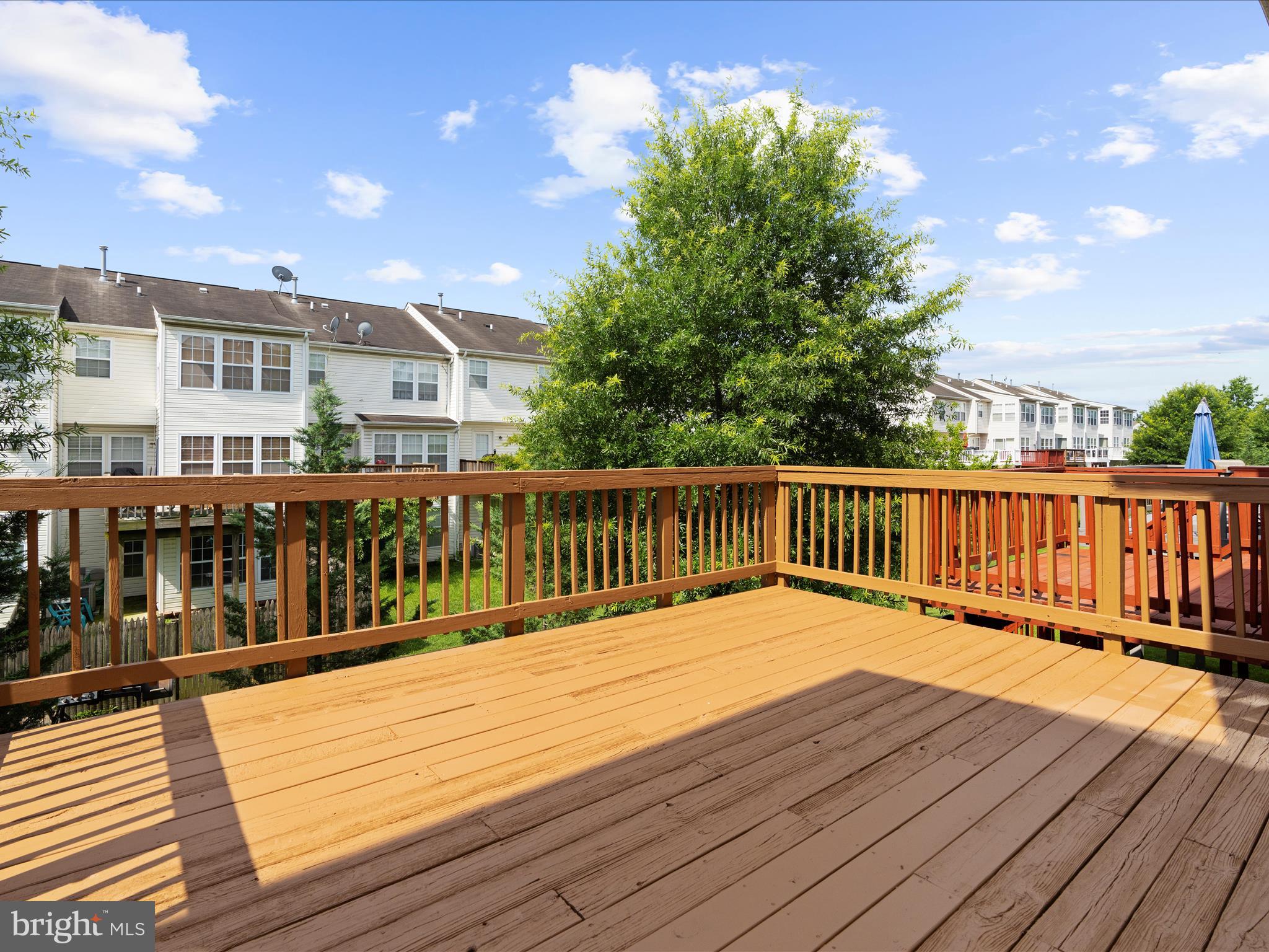9865 Decatur Road Middle River, MD 21220 - Photo 38 of 63 a balcony with wooden floor