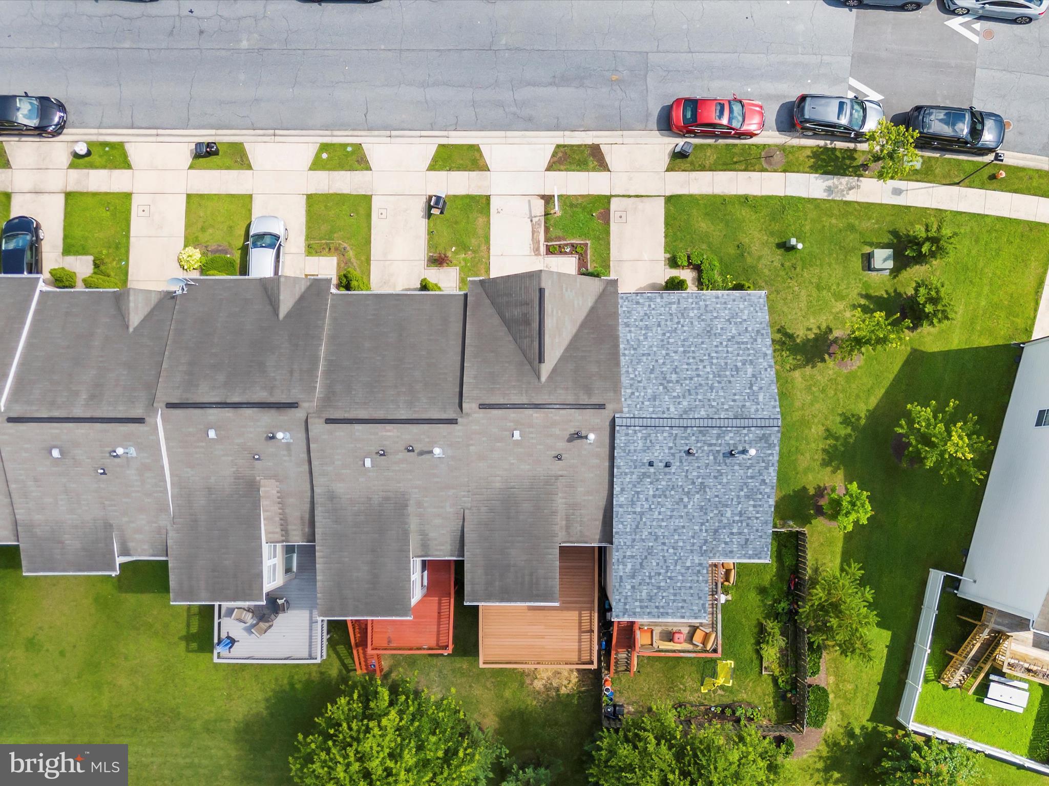 9865 Decatur Road Middle River, MD 21220 - Photo 49 of 63 an aerial view of residential houses with outdoor space and swimming pool