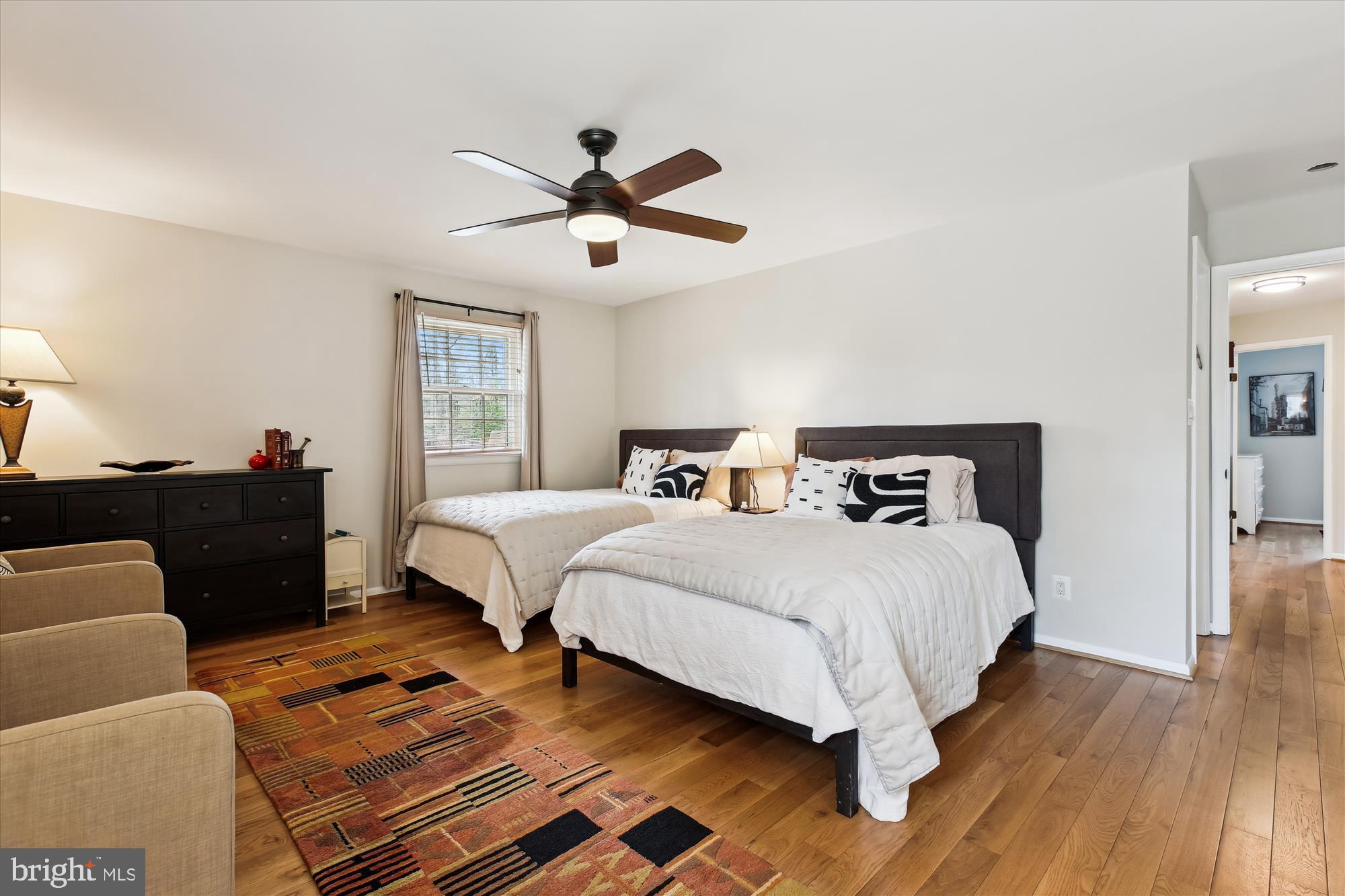 204 Hermleigh Road Silver Spring, MD 20902 - Photo 20 of 60 Primary Bedroom with a Ceiling Fan