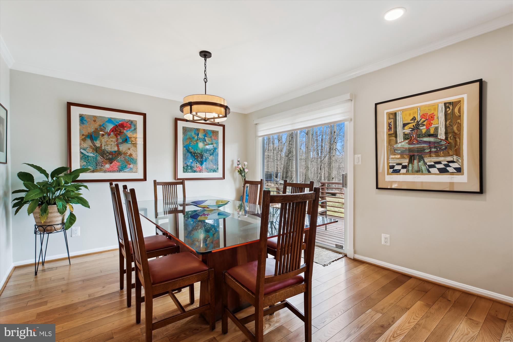 204 Hermleigh Road Silver Spring, MD 20902 - Photo 8 of 60 Formal Dining Room with Access to the Deck