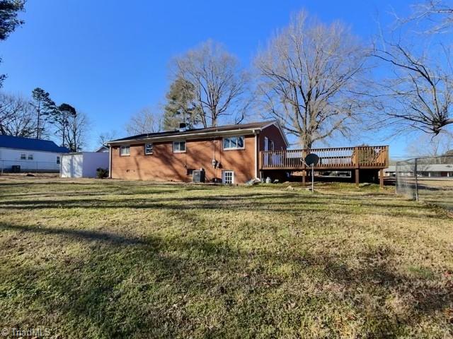 2840 Michael Road Lexington, NC 27295 - Photo 3 of 22 Back yard view.
