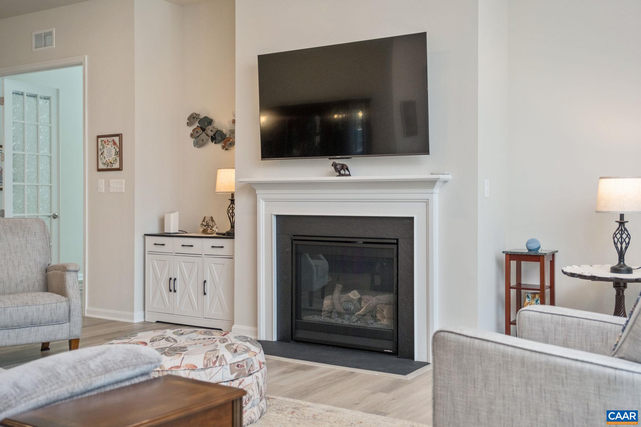124 Stodghill Drive Ruckersville, VA 22968 - Photo 26 of 58 a living room with furniture and a fireplace