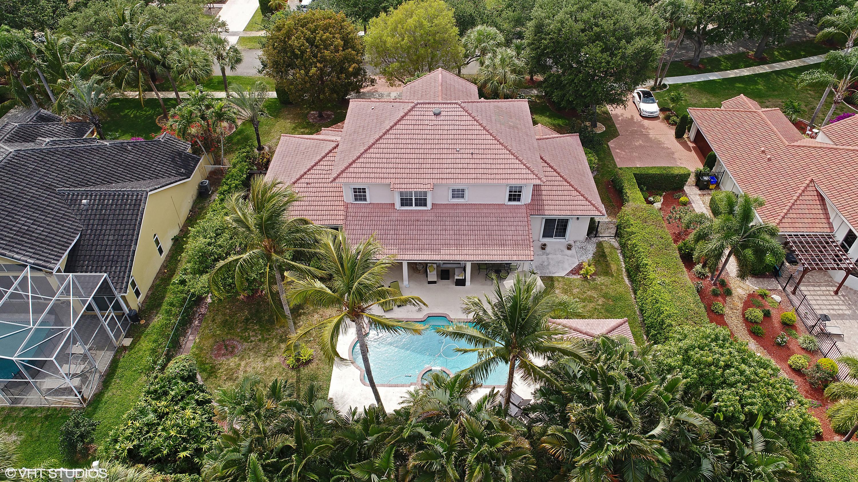 2235 Rabbit Hollowe Circle Delray Beach, FL 33445 - Photo 34 of 43 21_2235RabbitHollowCt_181001_AerialView_