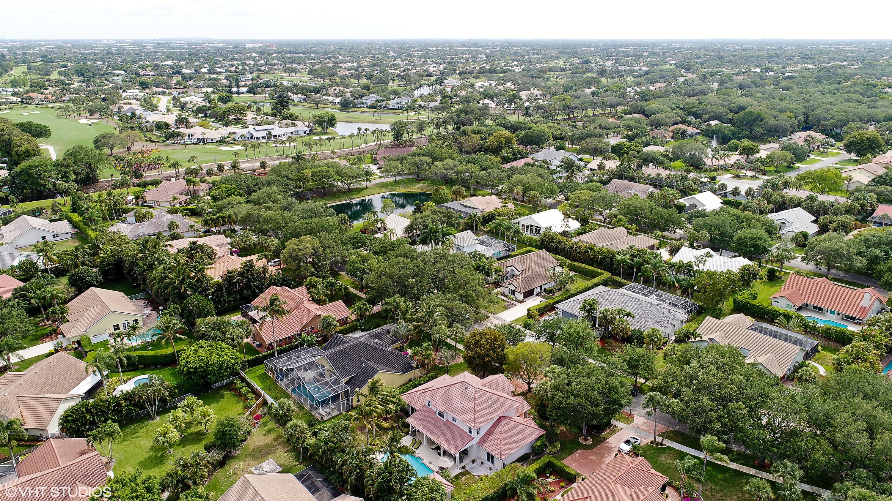 2235 Rabbit Hollowe Circle Delray Beach, FL 33445 - Photo 36 of 43 23_2235RabbitHollowCt_181003_AerialView_