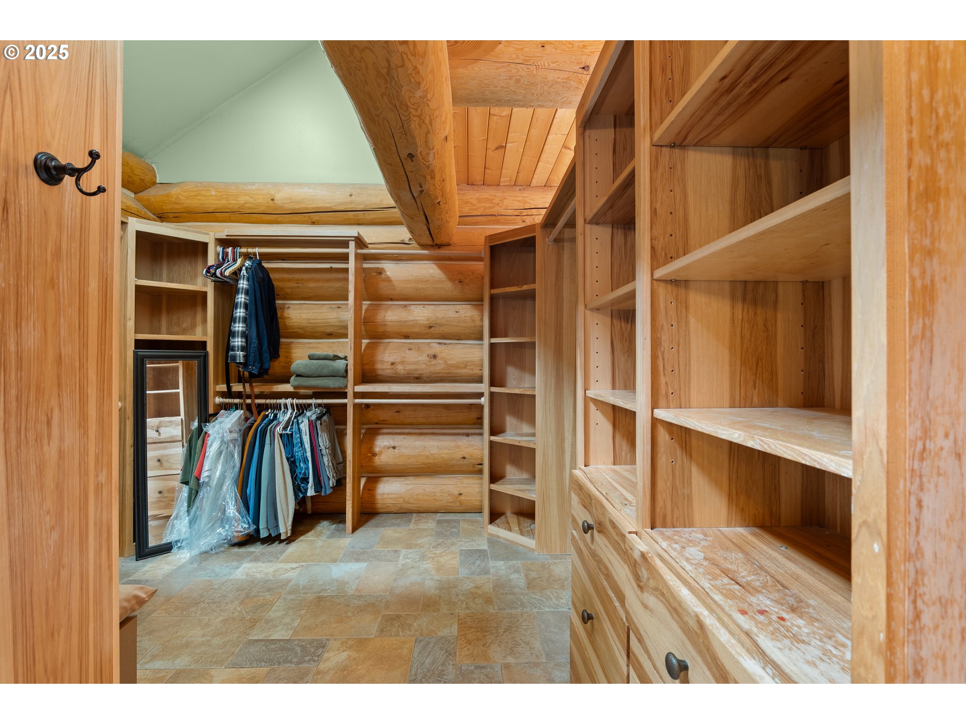 39582 Little Fall Creek Road Fall Creek, OR 97438 - Photo 22 of 44 a view of walk in closet with clothes and shoes