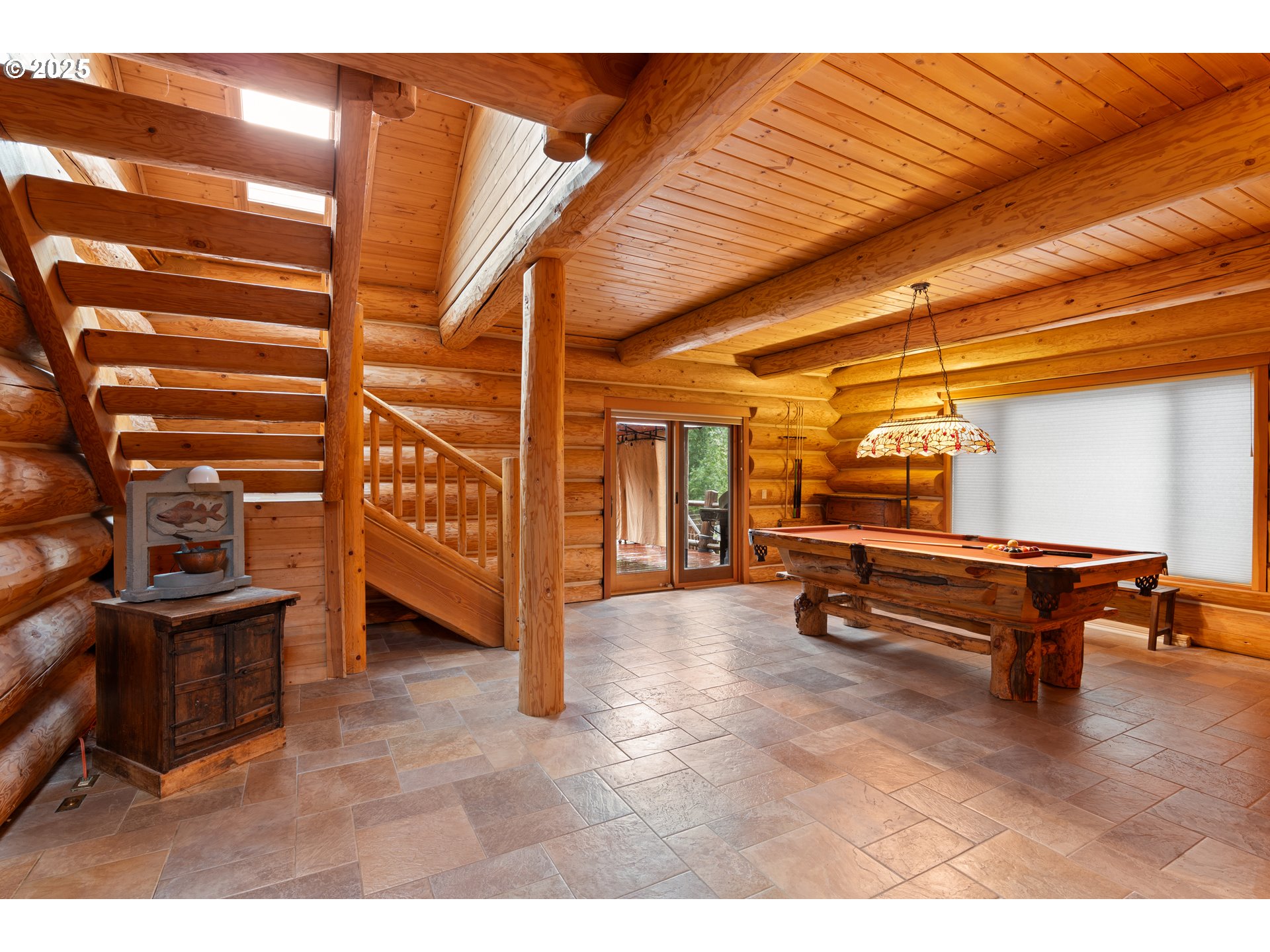39582 Little Fall Creek Road Fall Creek, OR 97438 - Photo 27 of 44 a view of an empty room with wooden floor