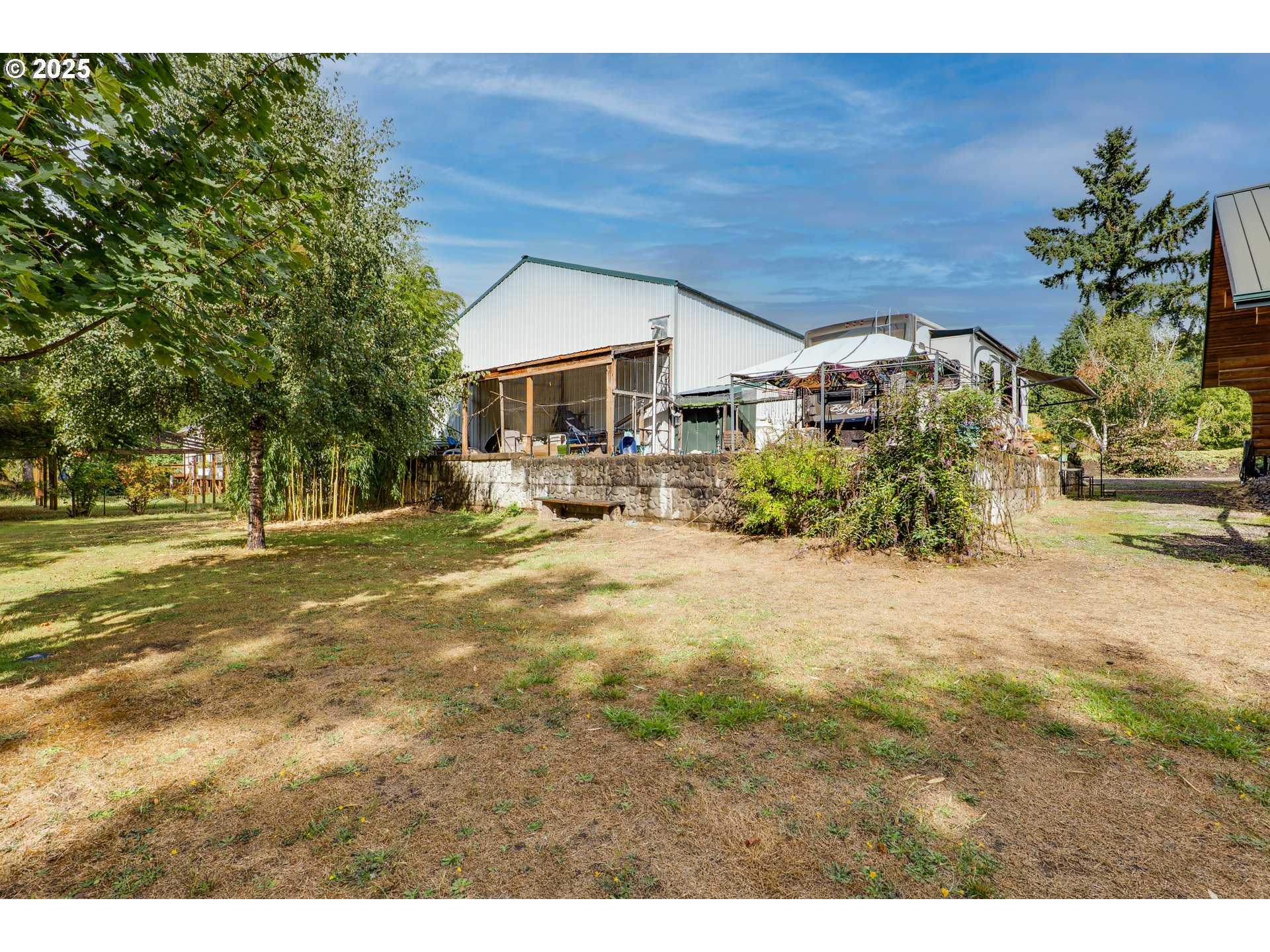 39582 Little Fall Creek Road Fall Creek, OR 97438 - Photo 40 of 44 a front view of a house with a yard