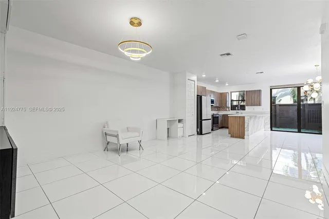 a view of empty room