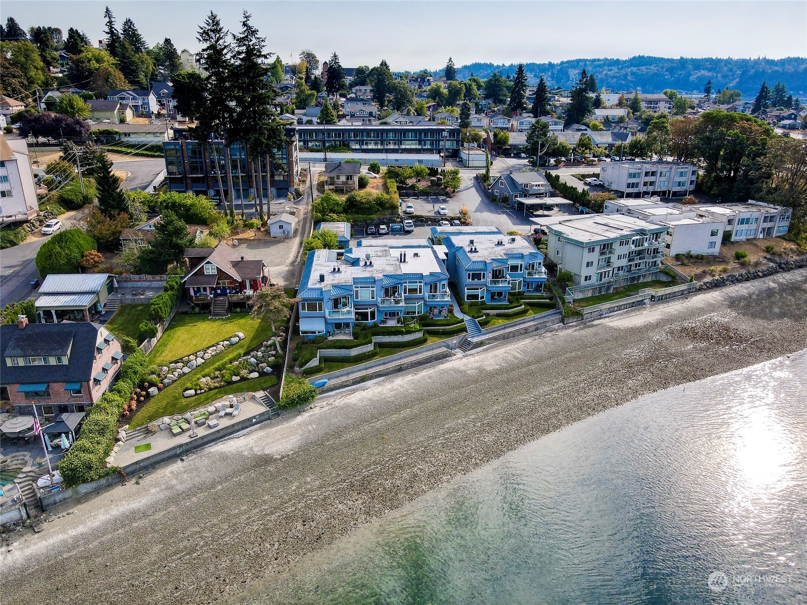 1135 Wheaton Way, Unit B3 Bremerton, WA 98310 - Photo 4 of 17 a view of a city with lots of trees