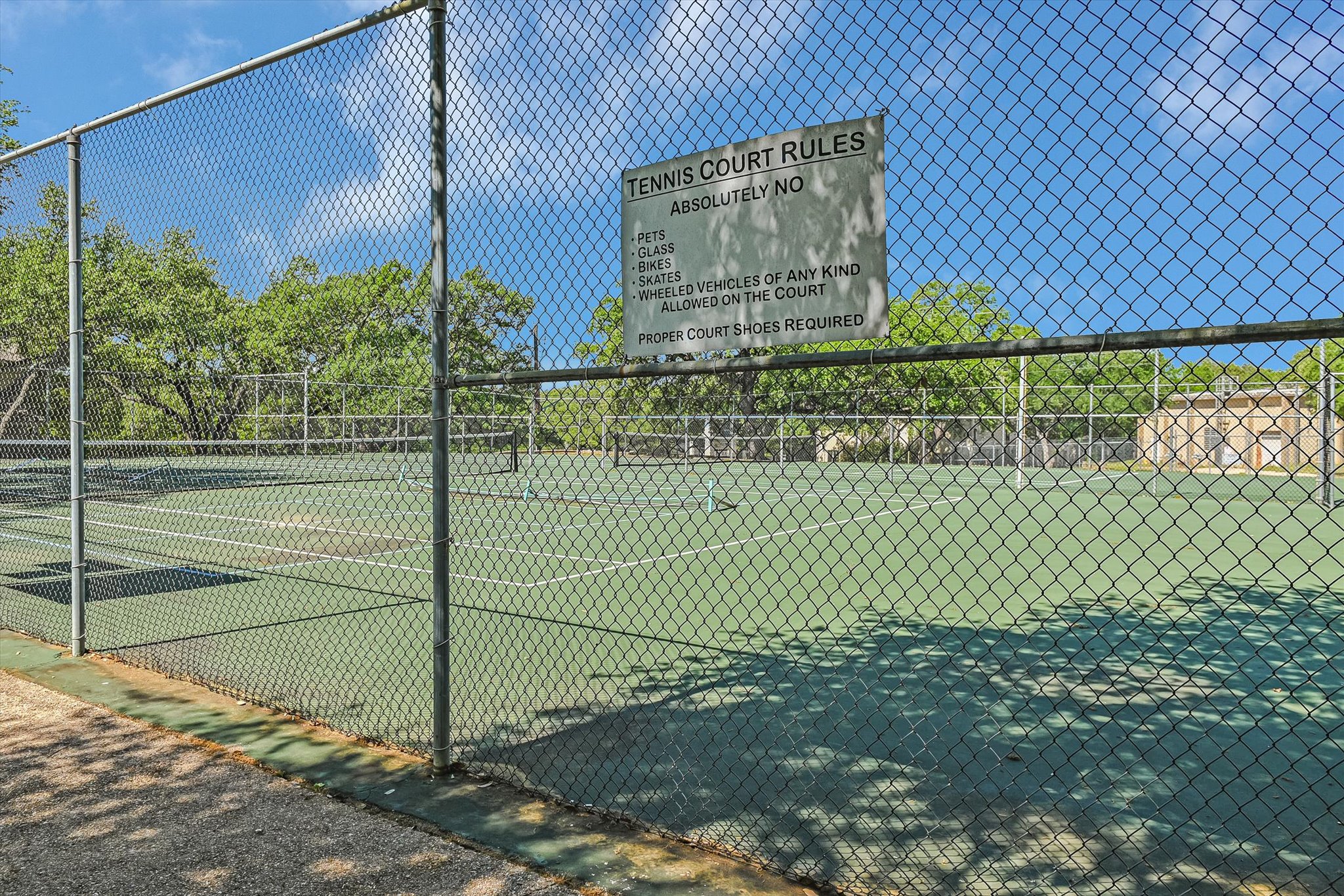 8121 Raintree Place Austin, TX 78759 - Photo 21 of 26 Community Tennis and Pickleball courts