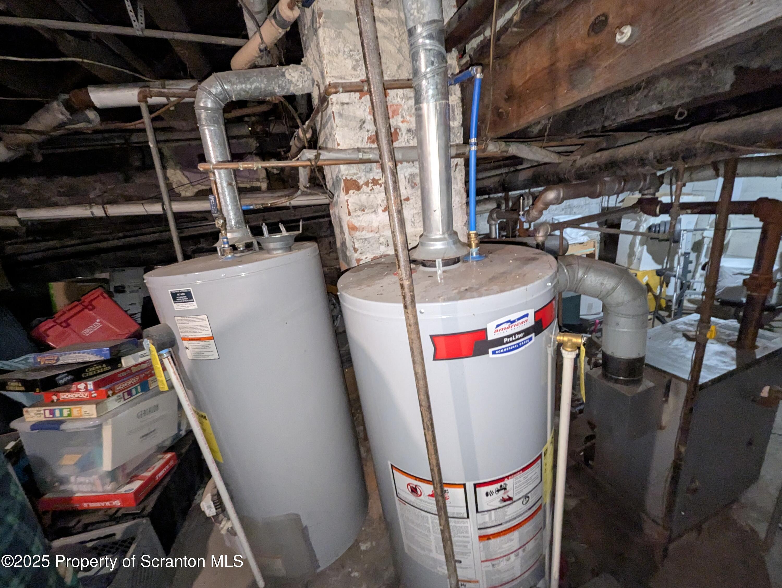 846 Capouse Avenue Scranton, PA 18509 - Photo 20 of 35 a view of storage and utility room