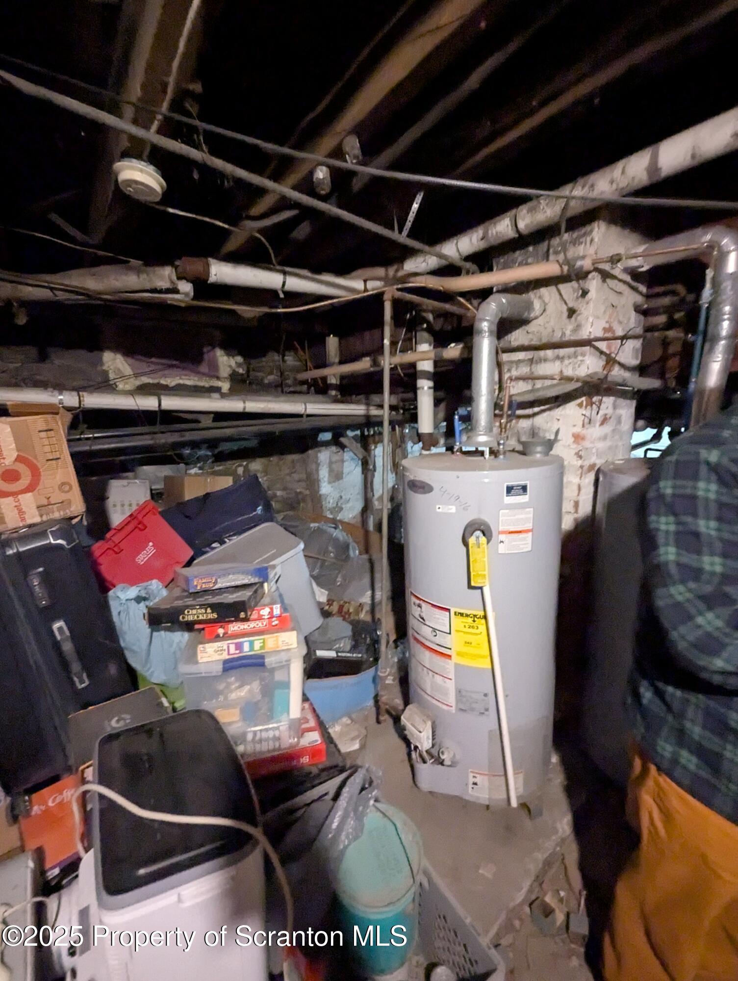 846 Capouse Avenue Scranton, PA 18509 - Photo 27 of 35 a view of storage and utility room