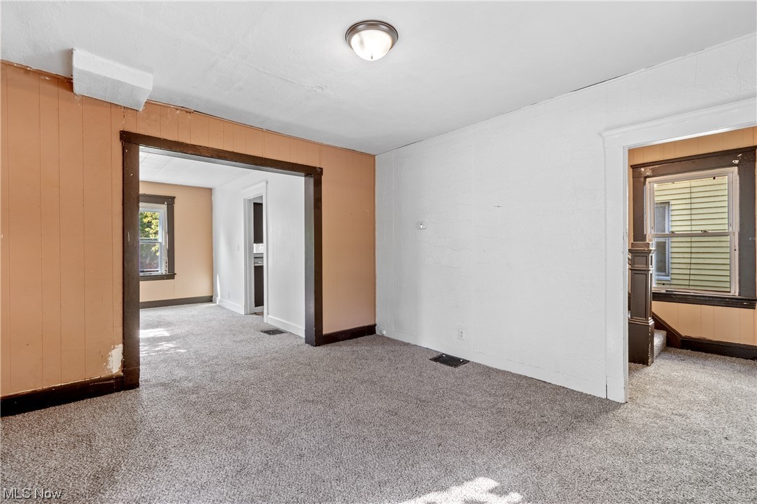 826 Whitcomb Road Cleveland, OH 44110 - Photo 6 of 25 View of carpeted spare room