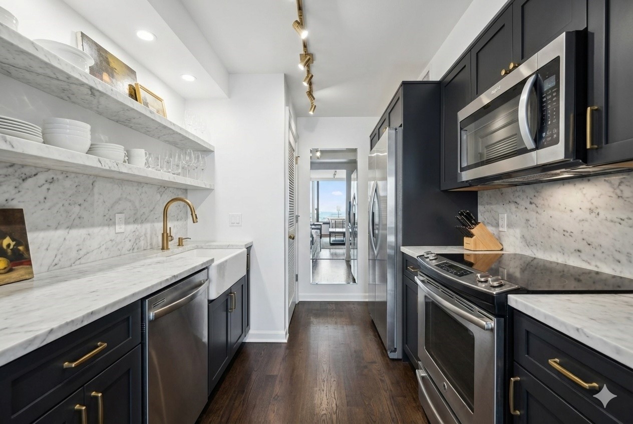 1111 Caroline Street, Unit 2908 Houston, TX 77010 - Photo 8 of 50 **Rendering of a reimagined Kitchen