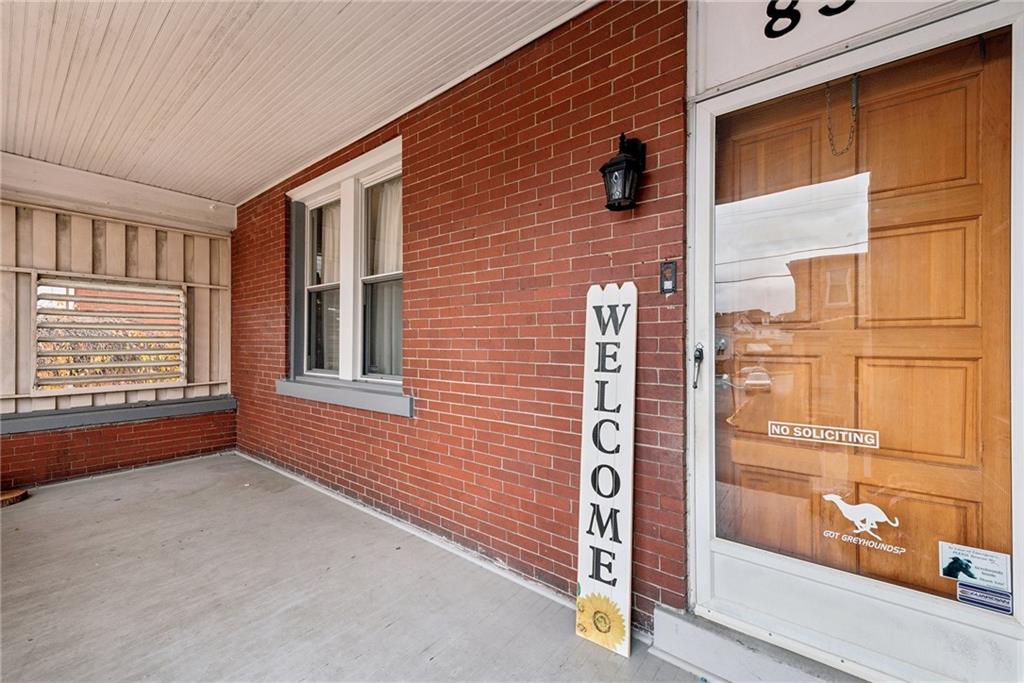 851 Hober Avenue McKees Rocks, PA 15136 - Photo 3 of 32 a view of front door of house