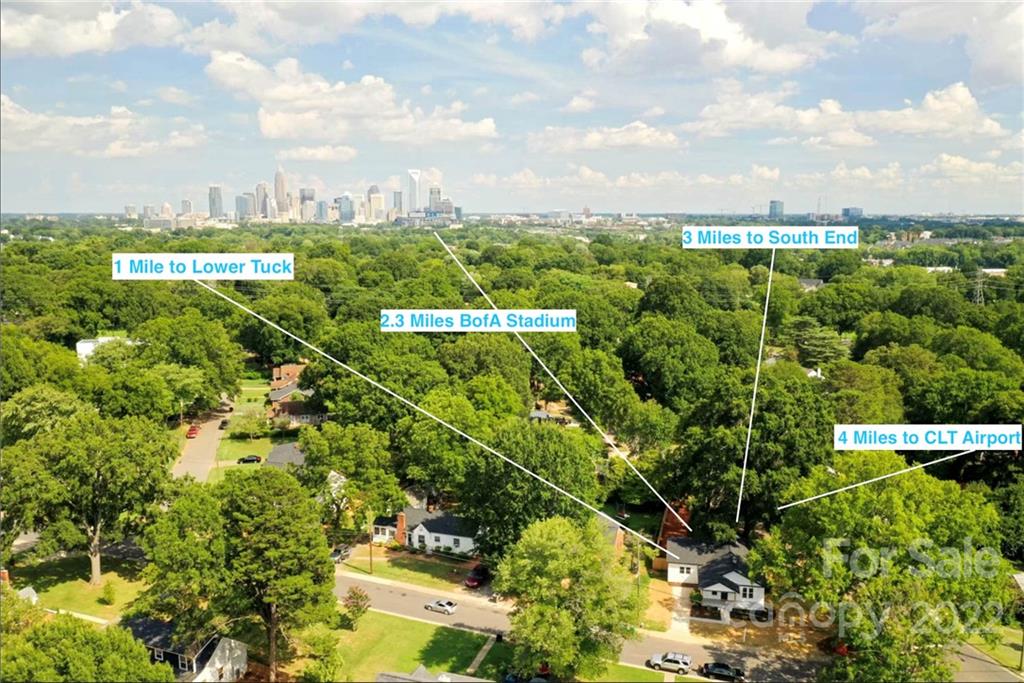 1321 Enderly Road Charlotte, NC 28208 - Photo 25 of 26 a view of a city