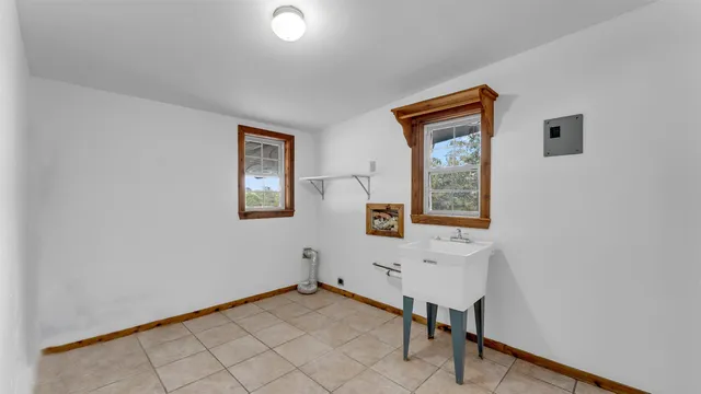 a view of a house with a swimming pool