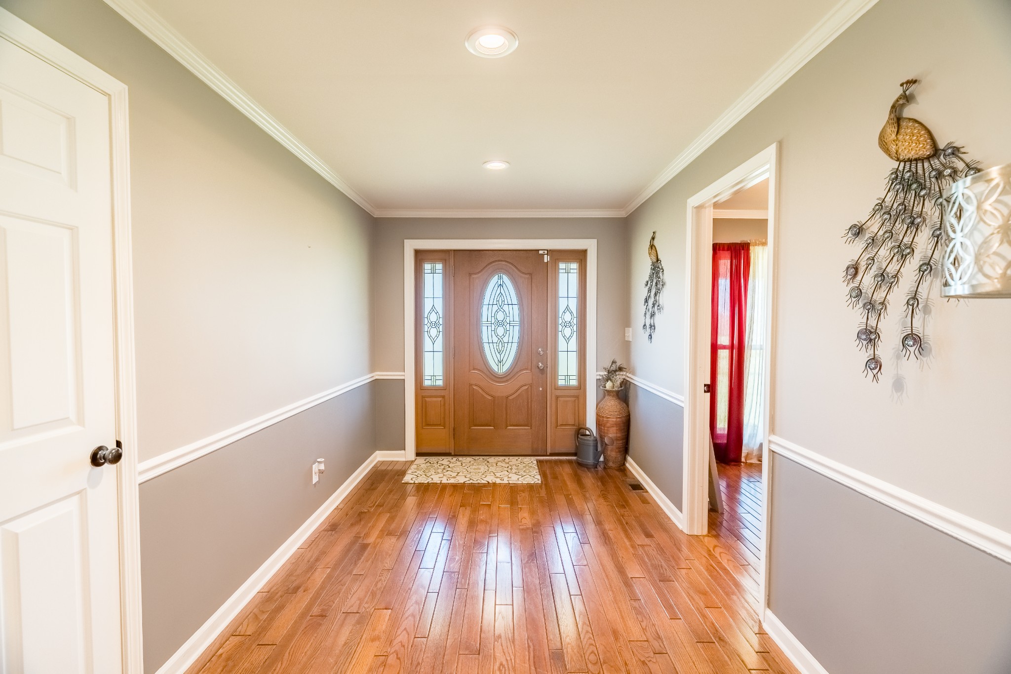 7135 Harmony Grove Road Crofton, KY 42217 - Photo 2 of 37 a view of entryway with wooden floor