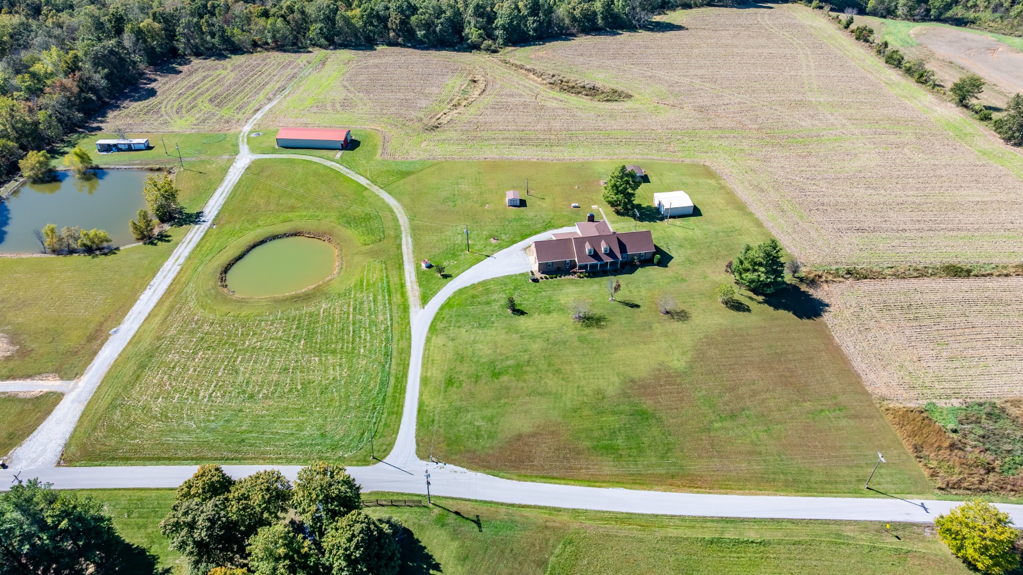 7135 Harmony Grove Road Crofton, KY 42217 - Photo 28 of 37 a view of a swimming pool with a yard