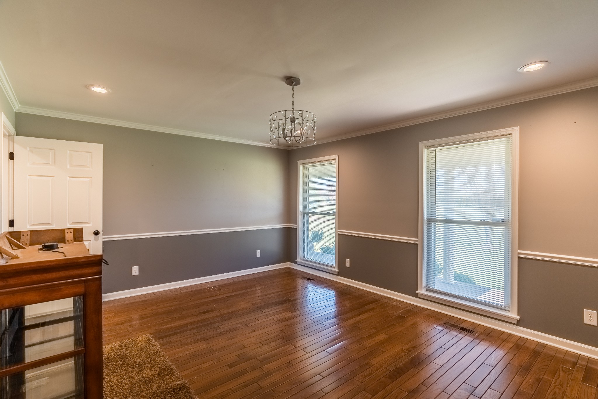 7135 Harmony Grove Road Crofton, KY 42217 - Photo 10 of 37 a view of room with window and wooden floor