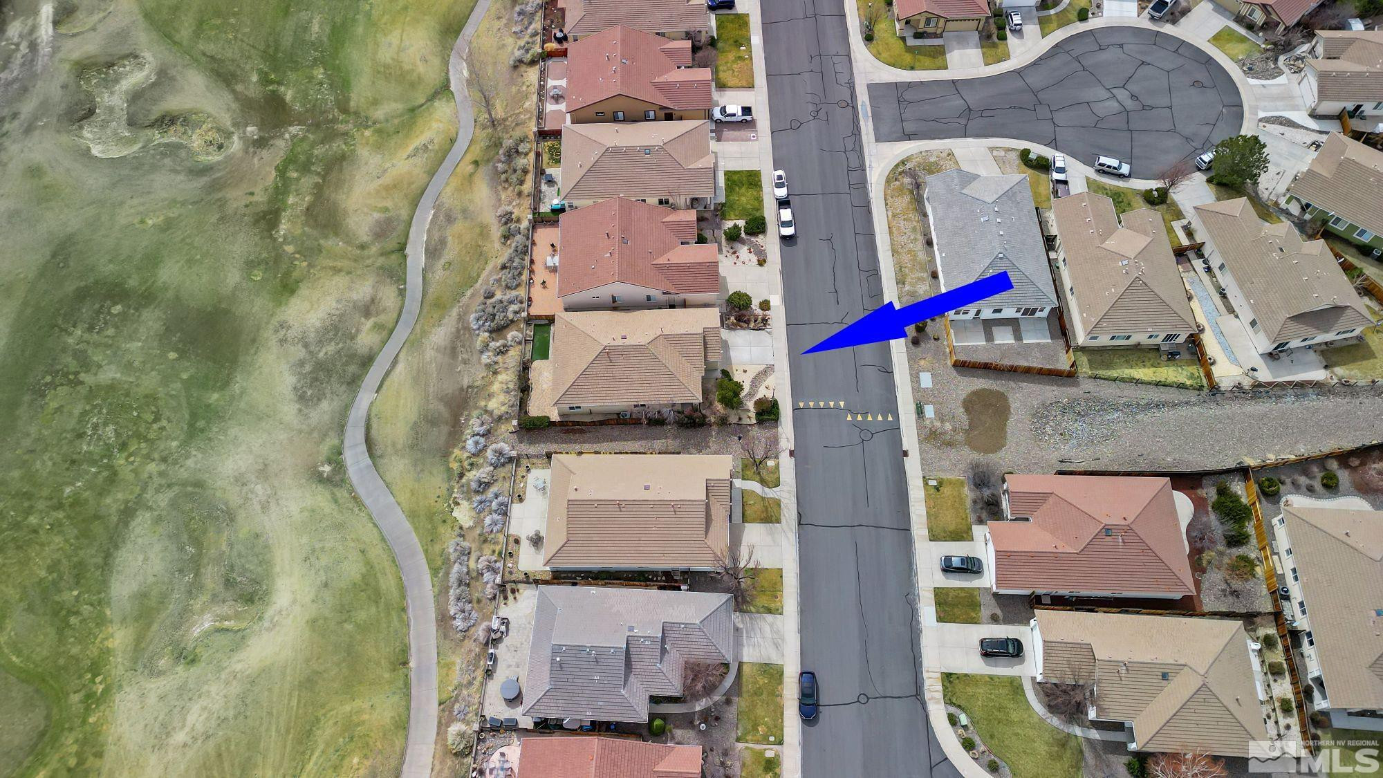 3463 Long Drive Minden, NV 89423 - Photo 36 of 36 an aerial view of residential houses with outdoor space