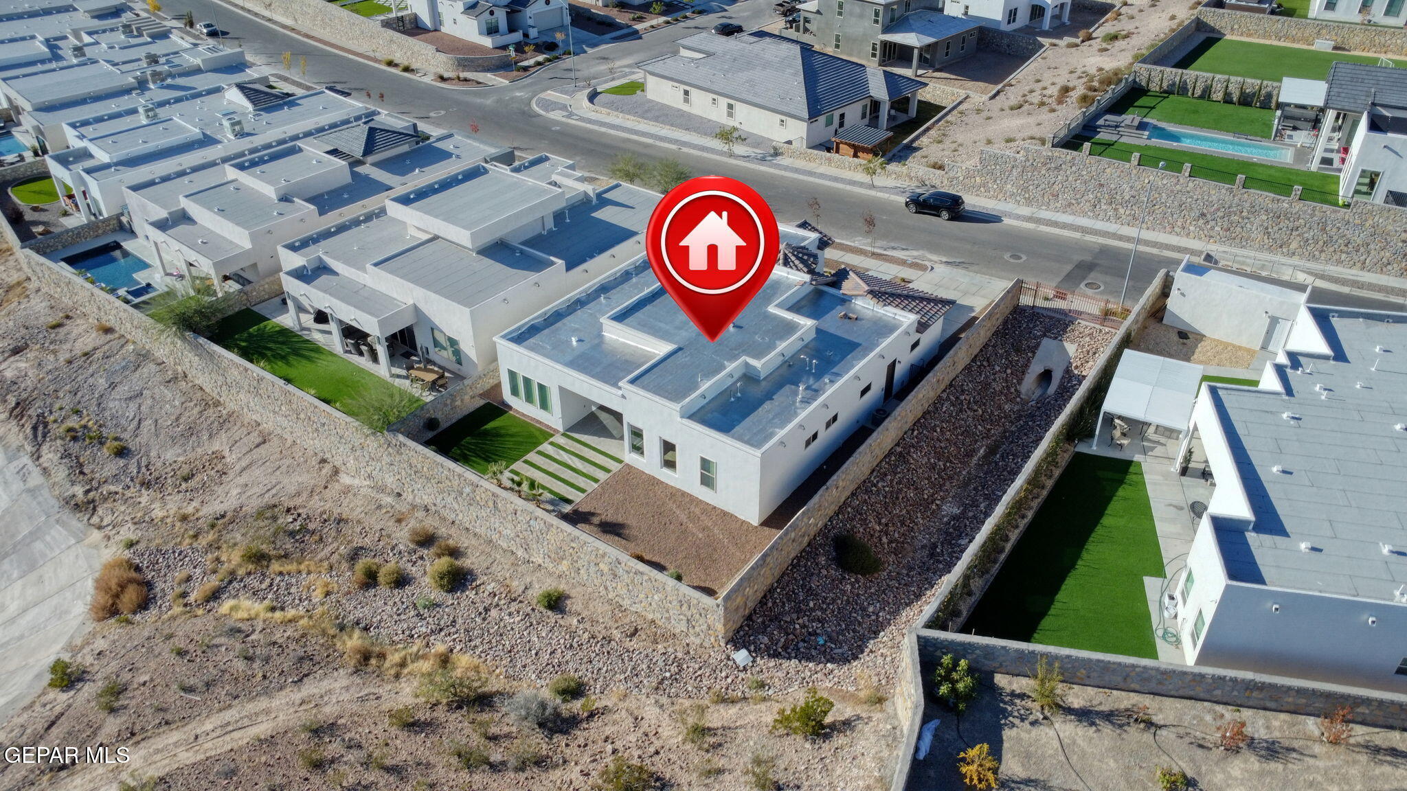 7416 Cimarron Rim Drive El Paso, TX 79911 - Photo 52 of 58 view of entryway with wooden floor