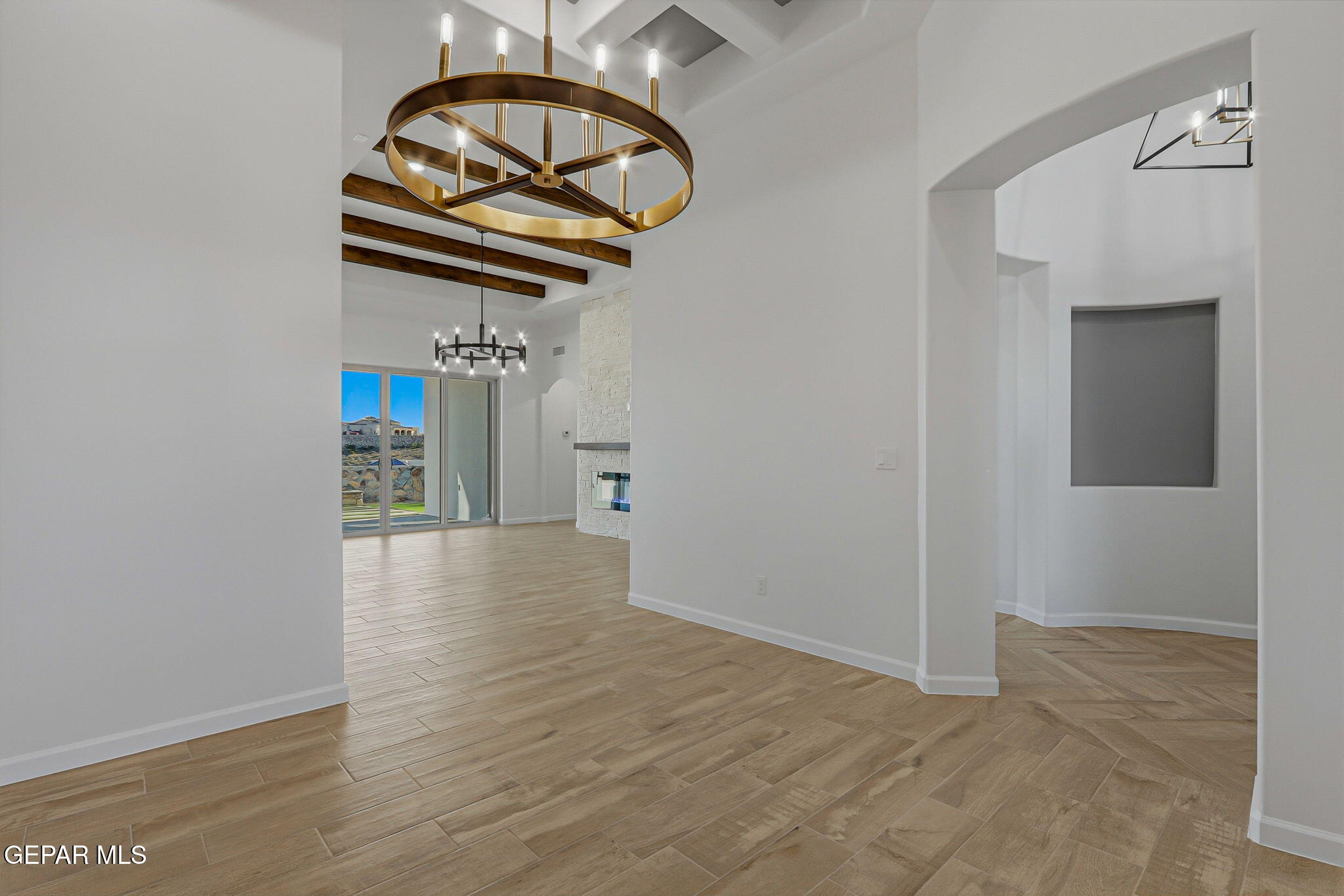 7416 Cimarron Rim Drive El Paso, TX 79911 - Photo 7 of 58 a view of entryway with wooden floor