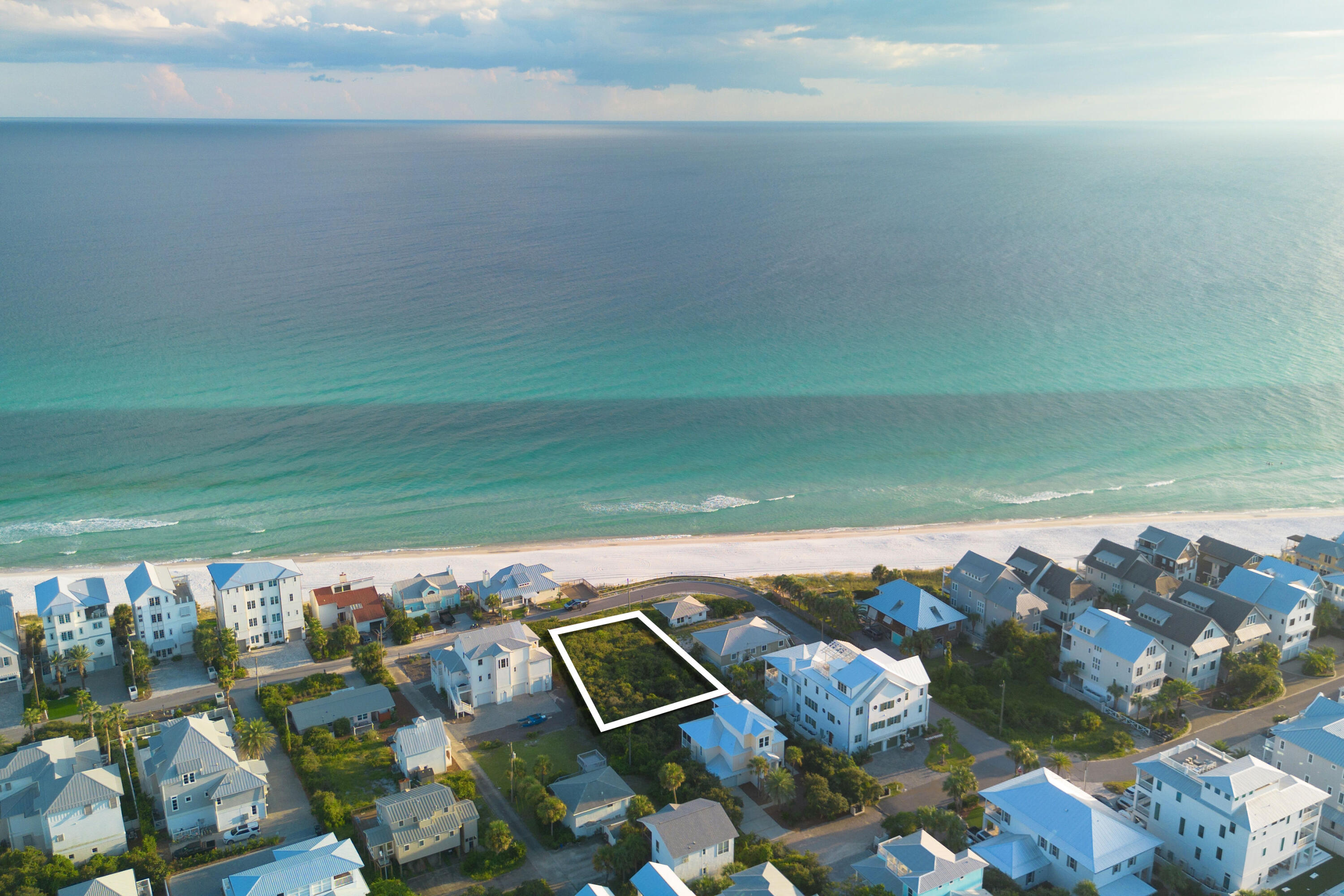 0 Pompano St Inlet Beach Inlet Beach, FL 32461 - Photo 8 of 14 a view of a balcony with an ocean