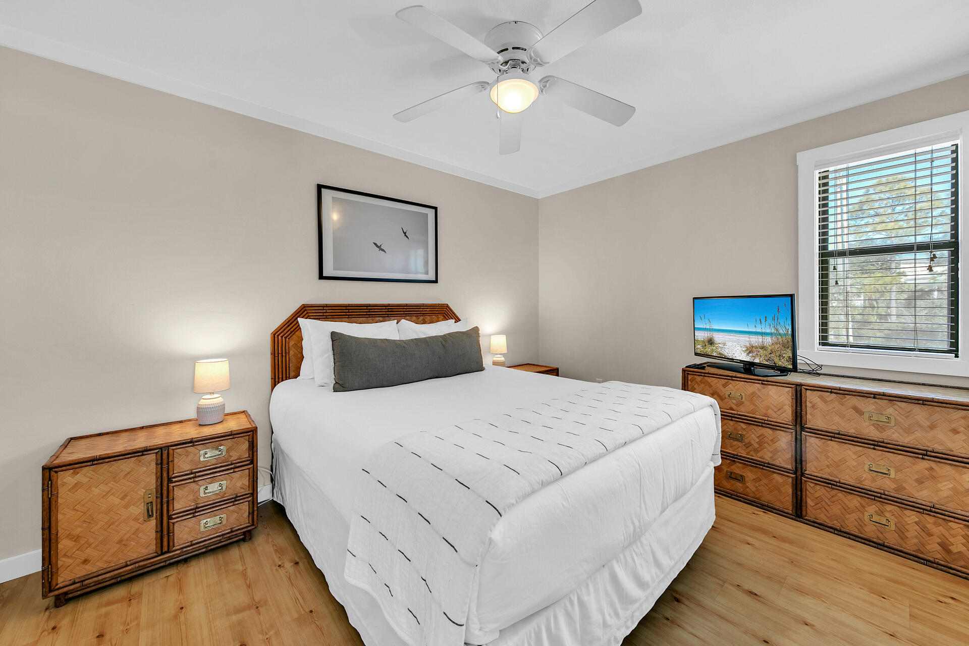 3799 East County Highway 30A, Unit H6 Santa Rosa Beach, FL 32459 - Photo 20 of 40 a bedroom with a bed and a window
