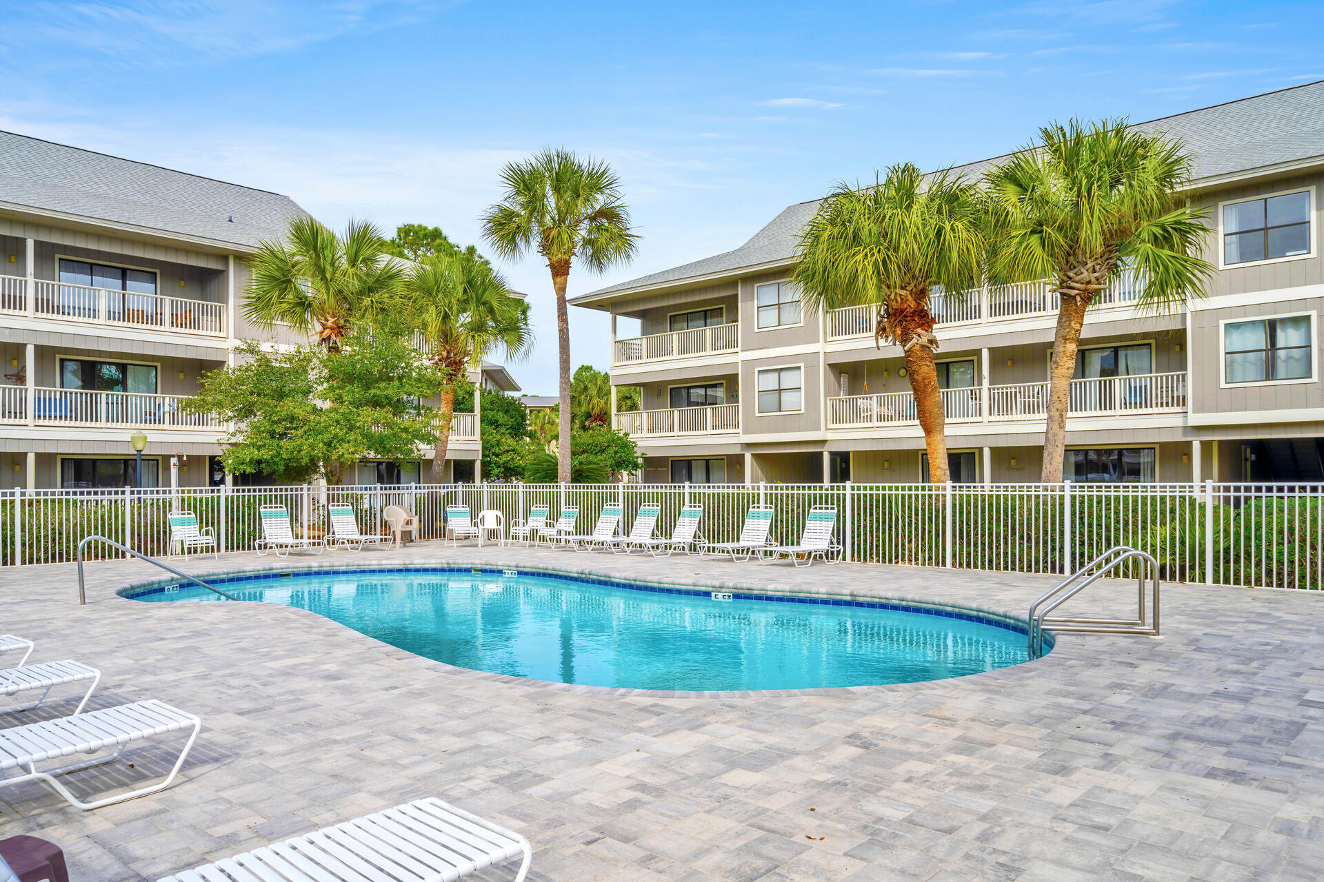 3799 East County Highway 30A, Unit H6 Santa Rosa Beach, FL 32459 - Photo 31 of 40 a view of pool with outdoor seating
