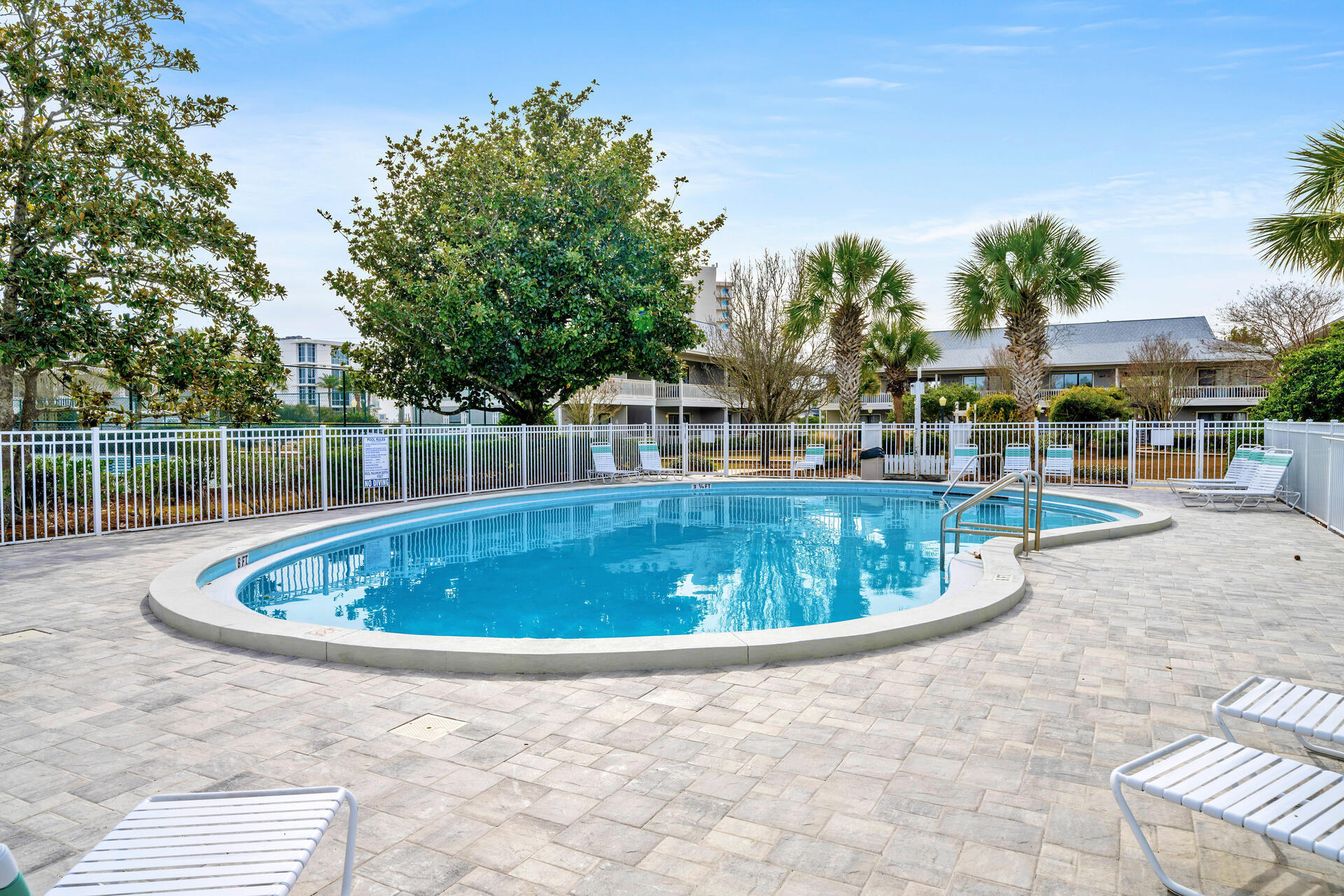 3799 East County Highway 30A, Unit H6 Santa Rosa Beach, FL 32459 - Photo 37 of 40 a view of a swimming pool with a patio