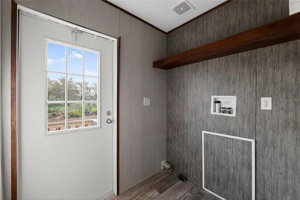 a view of a small space