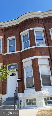 a front view of a building