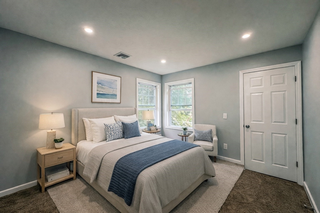 14 Hillside Road Northborough, MA 01532 - Photo 11 of 13 a bedroom with a bed and a night stand