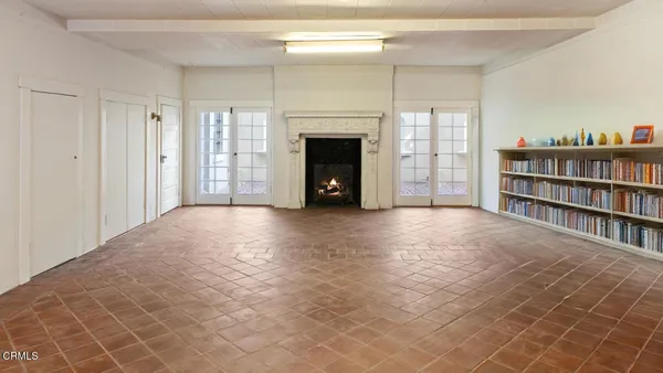 a view of a house with a outdoor space