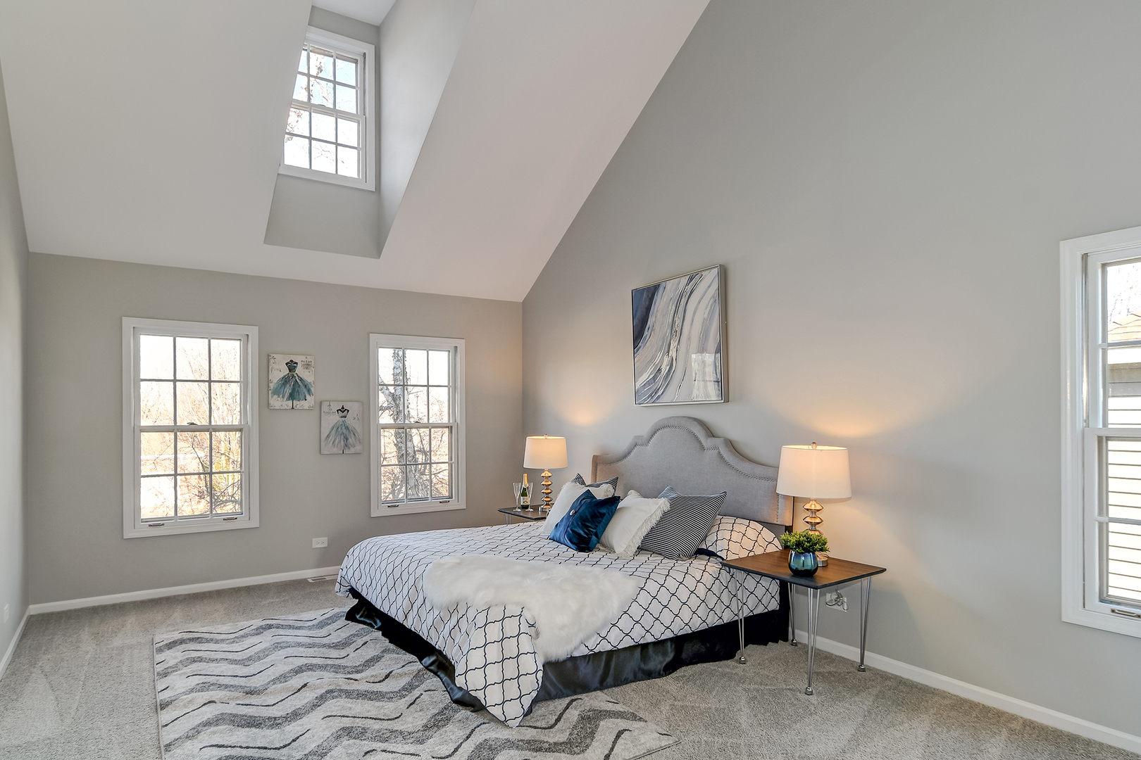 2116 Keim Road Naperville, IL 60565 - Photo 10 of 18 a bedroom with a bed and window