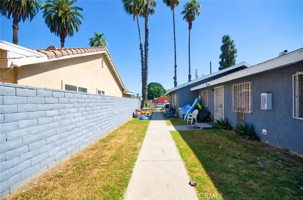 a view of swimming pool with a patio