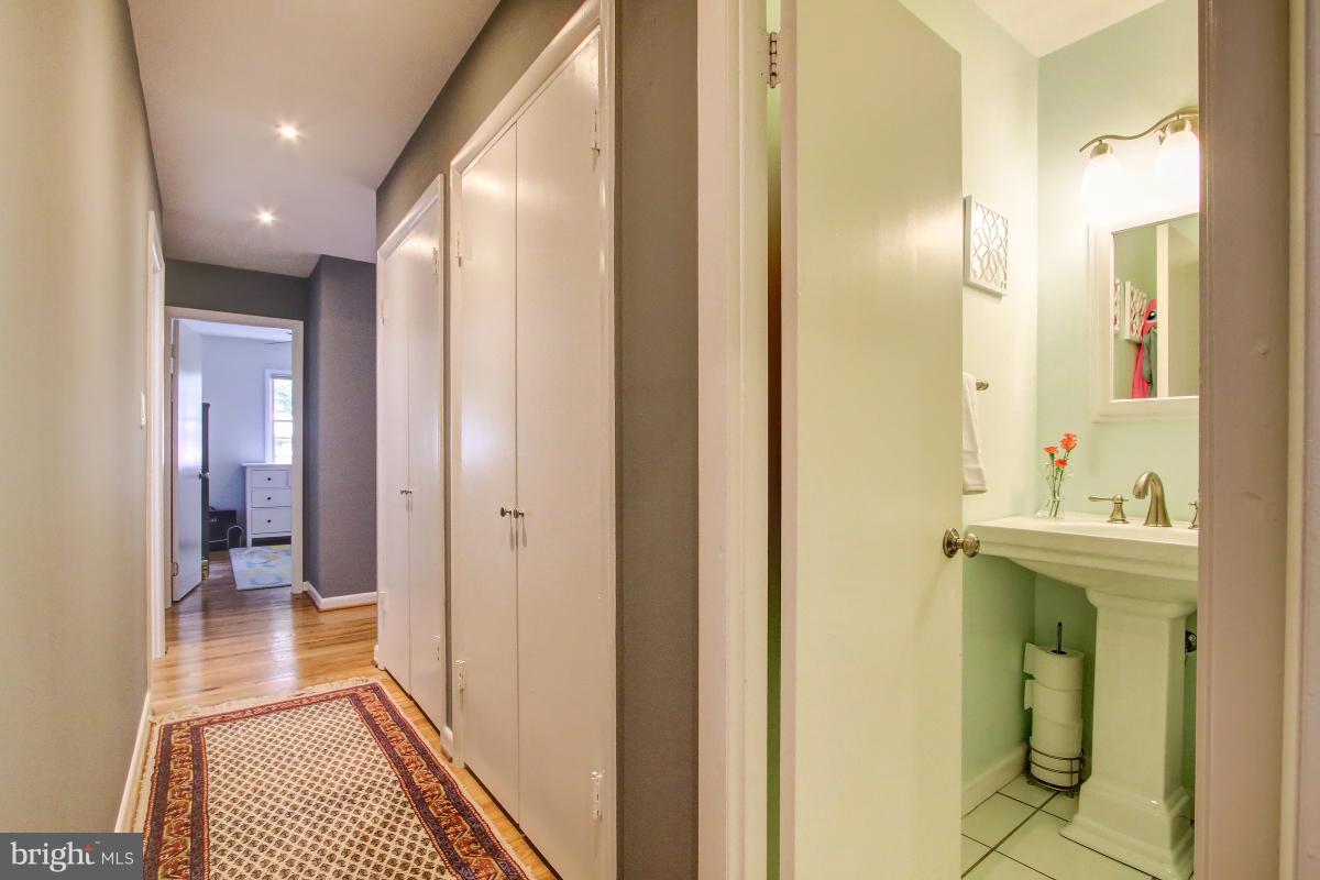 10707 Margate Road Silver Spring, MD 20901 - Photo 23 of 30 Hall with Two Large Linen Closets