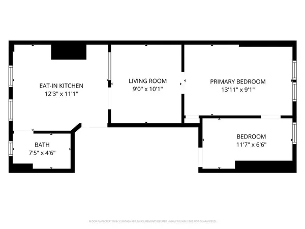 a picture of a floor plan
