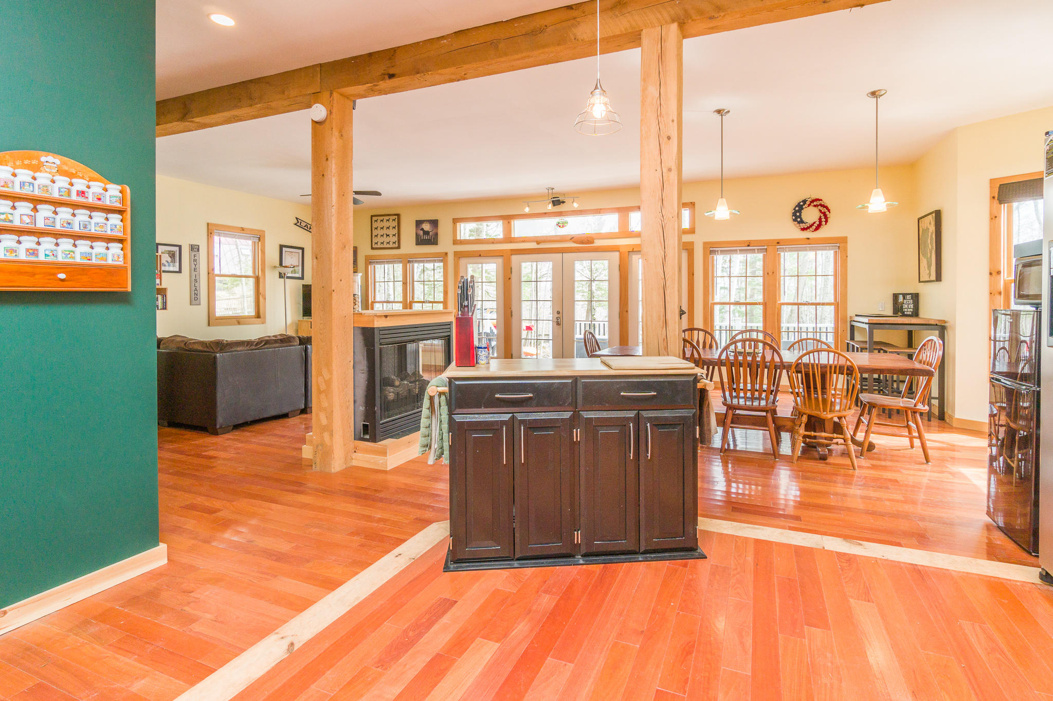 1874 Ridge Road Standish, ME 04084 - Photo 12 of 32 gas fireplace heats this area