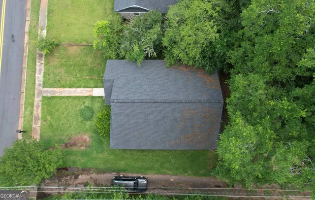 a view of outdoor space and yard