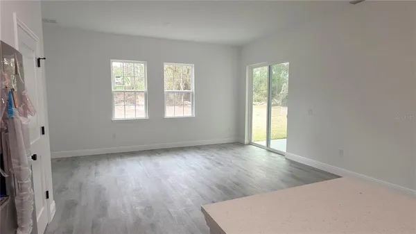 wooden floor in an empty room
