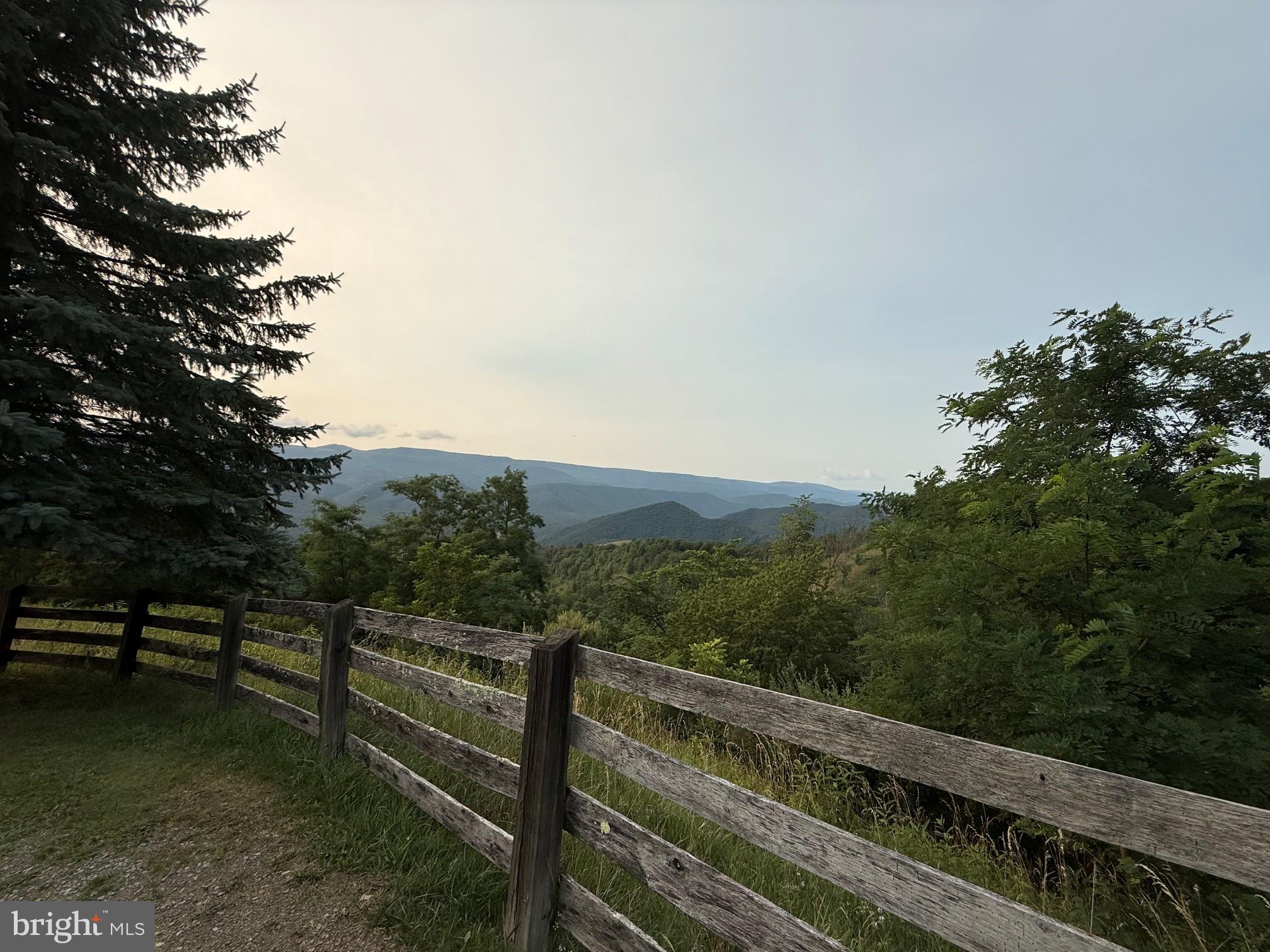 1492 Dice Warner Road Circleville, WV 26804 - Photo 31 of 36 Serene mountain view at dusk.