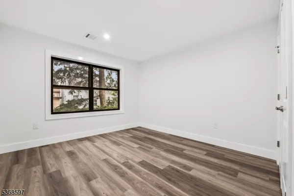 a view of a window in a room