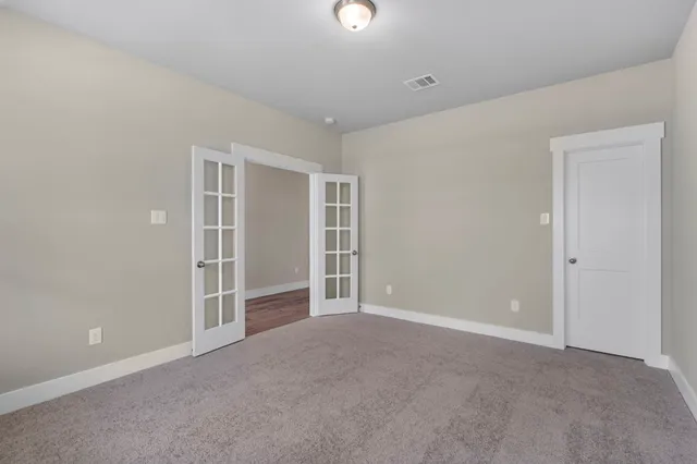 a view of empty room