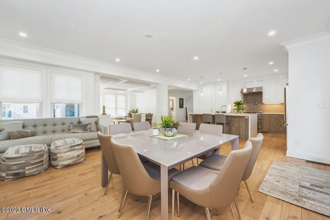 1 Home Place, Unit A Greenwich, CT 06830 - Photo 8 of 22 a view of a dining room with furniture