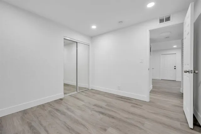 wooden floor in an empty room with wooden floor